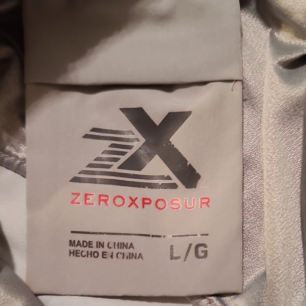 ZeroXposur Gray and Blue Board Shorts with Gradient Design (D2) - Picture 2 of 4
